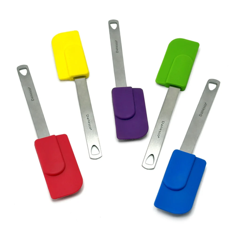 Danesco 1445214AS 7" Mini Spatula with Stainless Steel Handle