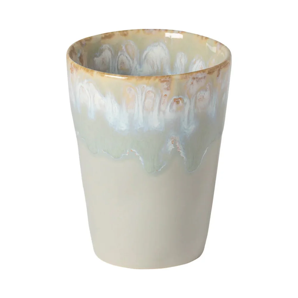 Costa Nova 12.6 Oz. Grespresso Grey Stoneware Mocha Tumbler - LSC122-GRY