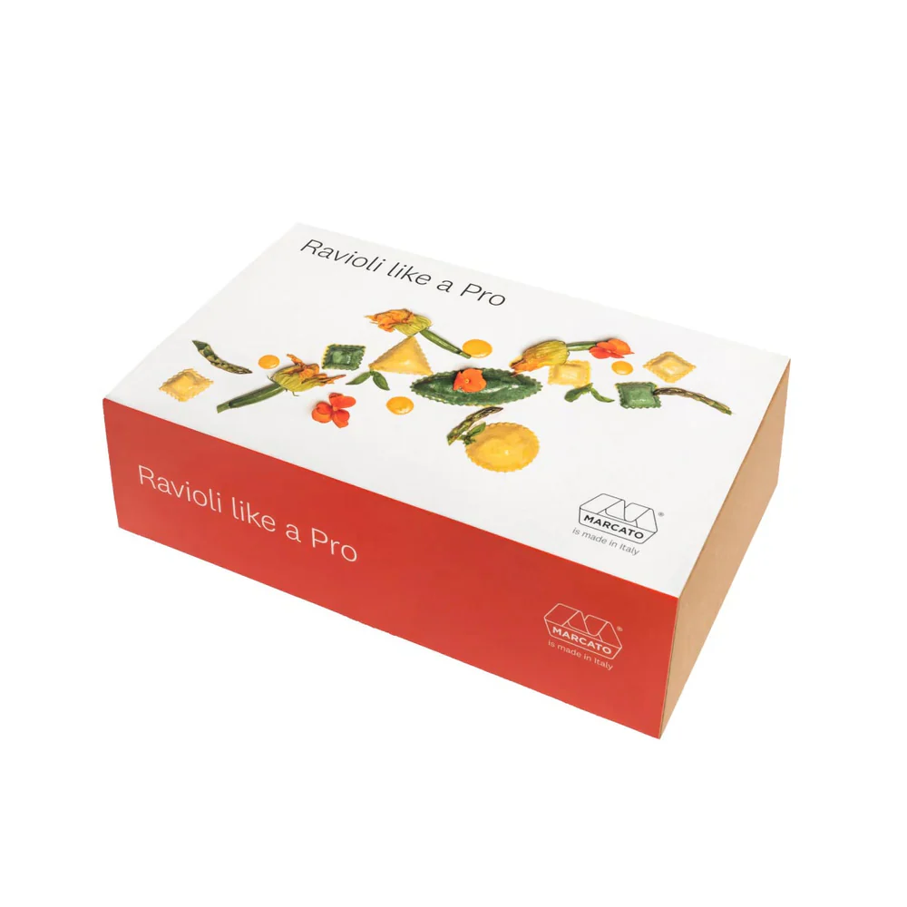 Marcato Ravioli Like a Pro - Premium Orange Set - BP-RAV-RET