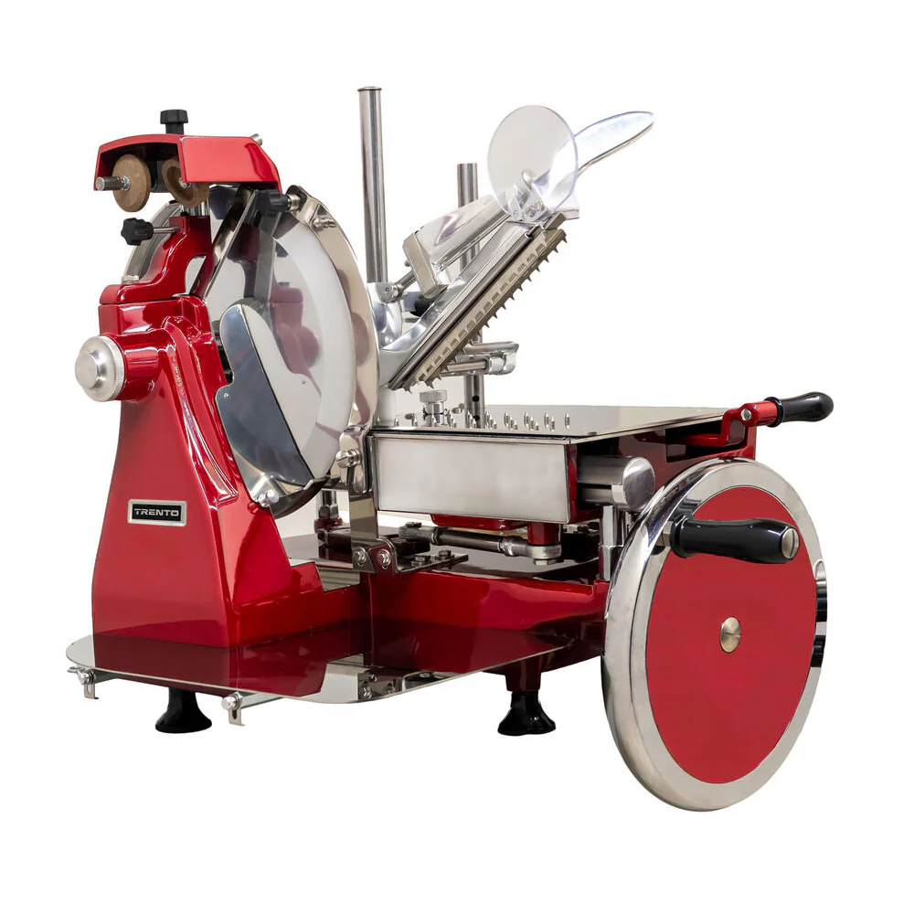 Trento 14" Manual Blade Volano Meat Slicer with Standard Flywheel - 350M - 13639