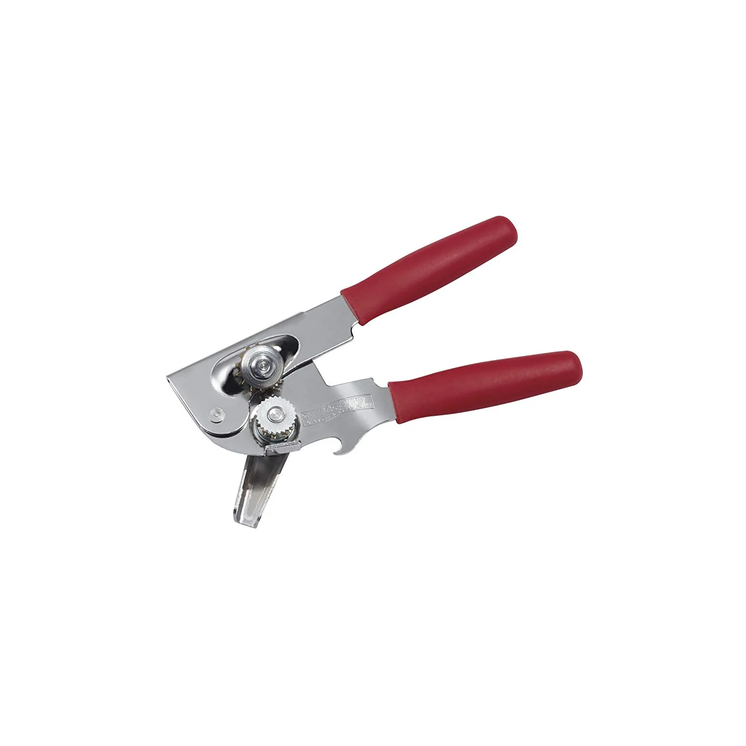 Swing-A-Way 407RD 8.5" Steel Portable Can Opener - Red Handle