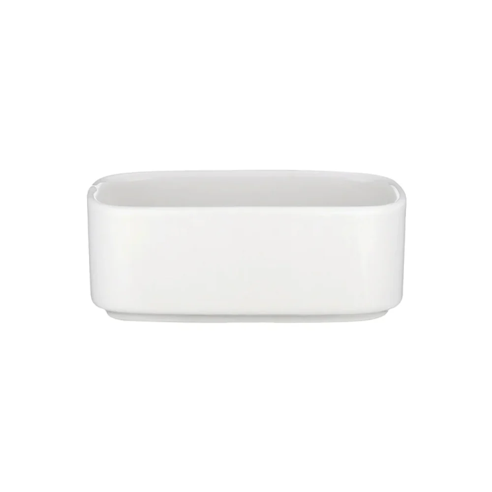 Villeroy & Boch 7.4 Oz. Universal Rectangular Sugar Bowl - 6/Case - 16-2040-1100