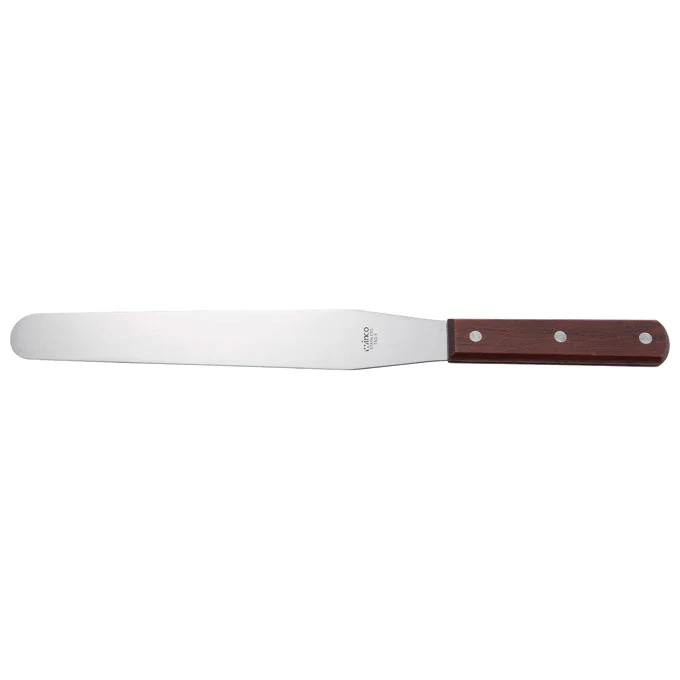 Winco TNS-9 10" Stainless Steel Straight Baking / Icing Spatula
