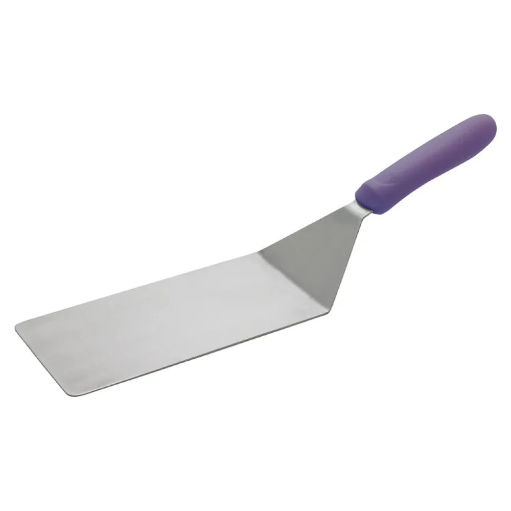 Winco TWP-42P 8" x 4" Stainless Steel Blade Allergen-Free Turner