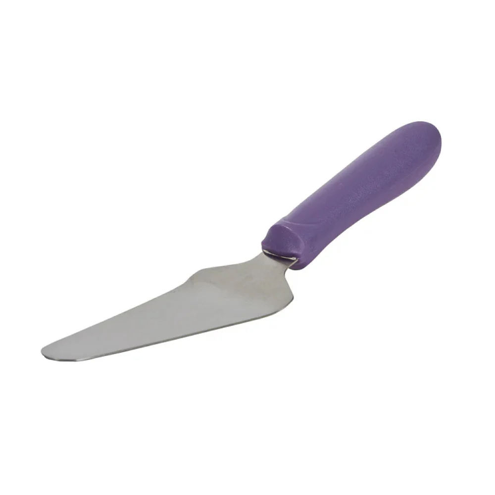 Winco TWP-51P 4.6" x 2.4" Stainless Steel Blade Allergen-Free Pie Server