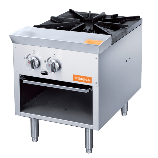 Brika - 18" Gas Stock Pot Range - BSP-18