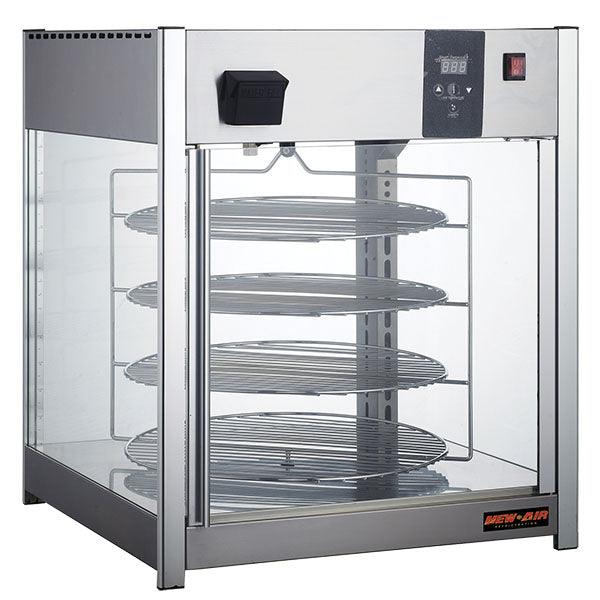 New Air NDC-25-PHT 24" Countertop Pizza Warmer Case - 115V/1500W