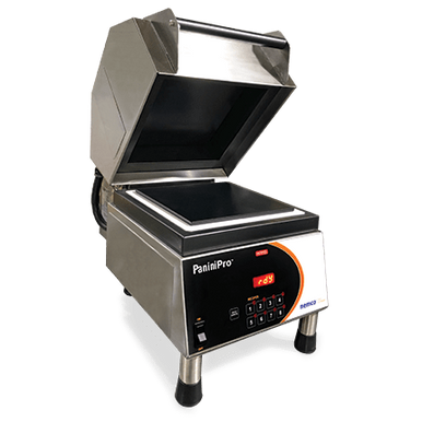 Nemco - PaniniPro High Speed Sandwich Press 208V w/ Grooved Top & Bottom - 6900A-208-GG Nemco - PaniniPro High Speed Sandwich Press 208V w/ Grooved Top & Bottom - 6900A-208-GG - Image 2