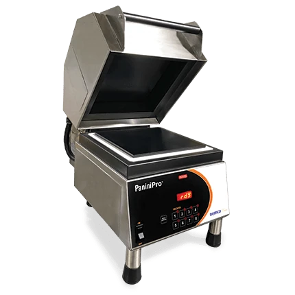 Nemco - PaniniPro High Speed Sandwich Press 208V w/ Grooved Top & Bottom - 6900A-208-GG Nemco - PaniniPro High Speed Sandwich Press 208V w/ Grooved Top & Bottom - 6900A-208-GG - Image 3