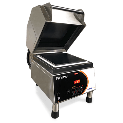 Nemco - PaniniPro High Speed Sandwich Press 240V w/ Grooved Top & Flat Bottom - 6900A-240-GF
