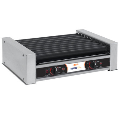 Nemco - 27 Hot Dog Roller Grill 220V w/ Nonstick Coating - 8027SX-220 Nemco - 27 Hot Dog Roller Grill 220V w/ Nonstick Coating - 8027SX-220 - Image 2