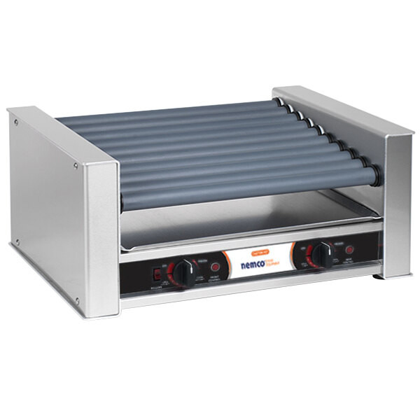 Nemco - 27 Hot Dog Slanted Roller Grill w/ Nonstick Coating - 8027SX-SLT