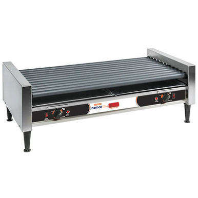 Nemco - 75 Hot Dog Roller Grill w/ Nonstick Coating & Digital Readout - 8075SXW-RC Nemco - 75 Hot Dog Roller Grill w/ Nonstick Coating & Digital Readout - 8075SXW-RC - Image 2