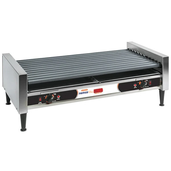 Nemco - 75 Hot Dog Roller Grill w/ Nonstick Coating & Digital Readout - 8075SXW-RC Nemco - 75 Hot Dog Roller Grill w/ Nonstick Coating & Digital Readout - 8075SXW-RC - Image 3