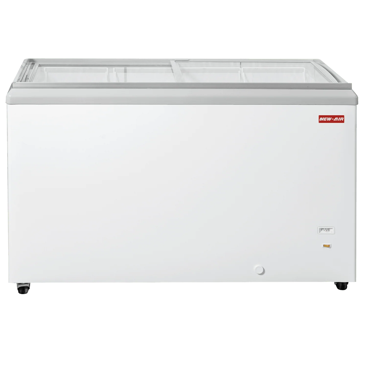 New Air 60" Ice Cream Freezer with Slide Flat Glass Door 13.9 Cu. Ft. - NIF-60-FG