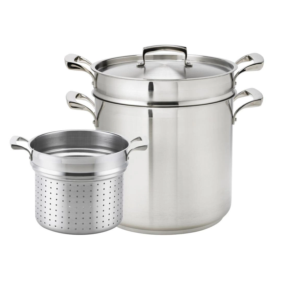 Thermalloy -12 Qt Stainless Steel Pasta Cooker Set - 5724082 Thermalloy -12 Qt Stainless Steel Pasta Cooker Set - 5724082 - Image 3