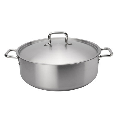 Browne - Elements 25 Qt Stainless Steel Braizer - 5734024