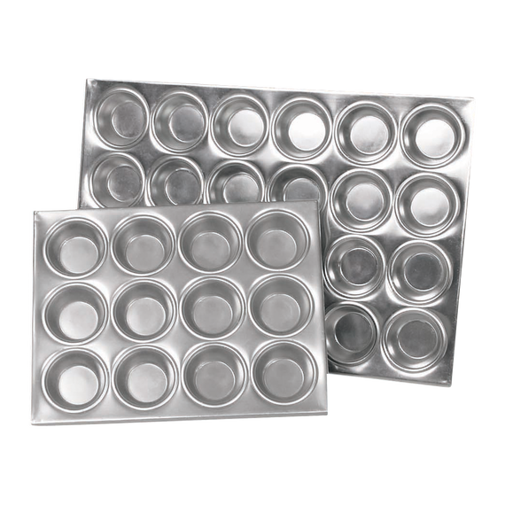 Browne - 12 Cup Aluminum Muffin Pan - 5811612