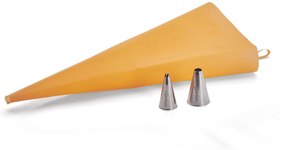 de Buyer - Polyurethane Pastry bag with 2 nozzles