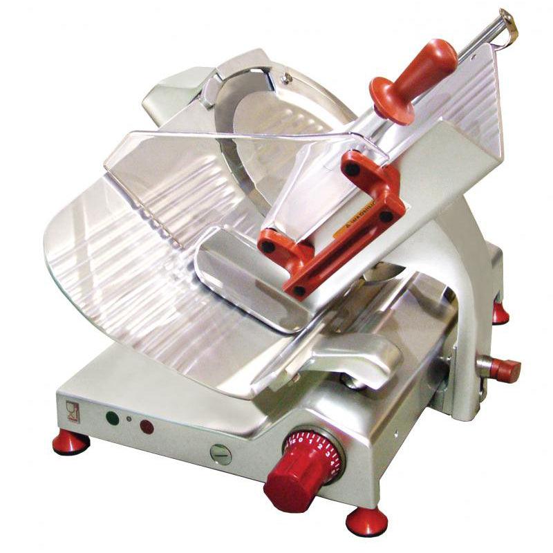 Trento 13" Manual Gear-Driven Meat Slicer 0.47 hp - C33FS - 31438