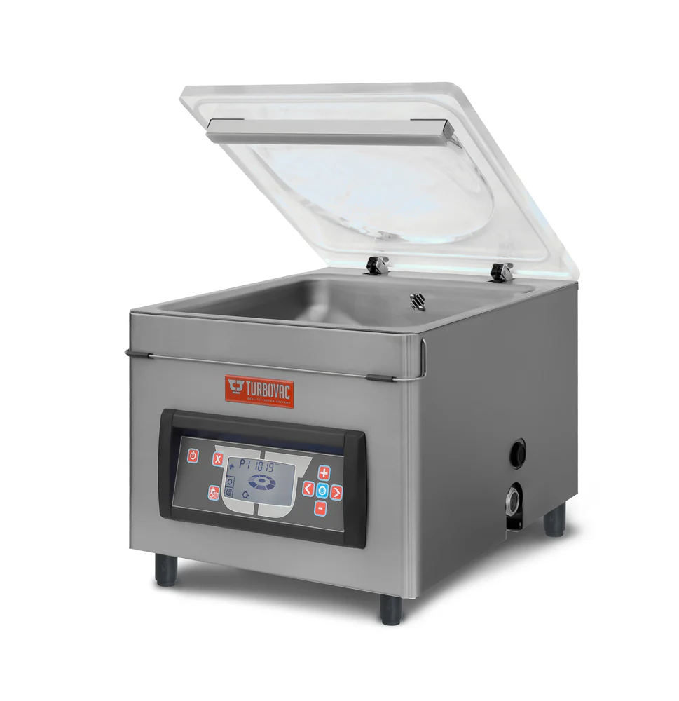Turbovac 59013 / TS40 long-lasting-build Vacuum Packaging Machine with 16.5″ Seal Length, 21 m³ Vacuum Pump, and Gas Flush One Beam