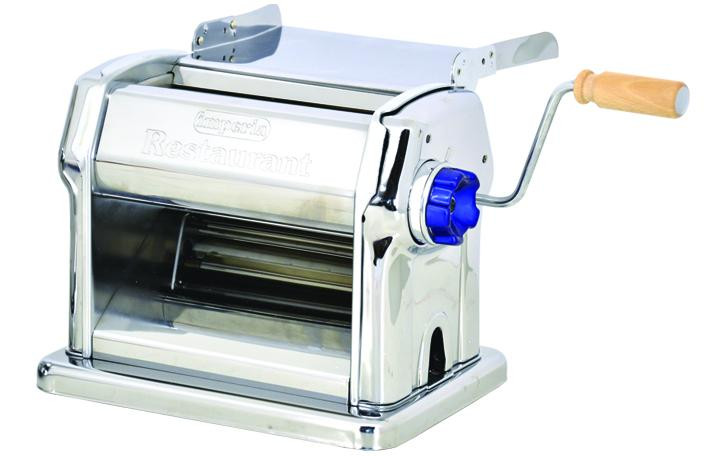 Omcan - Stainless Steel Manual Pasta Sheeter w/ 8.25" Roller Length - 13231
