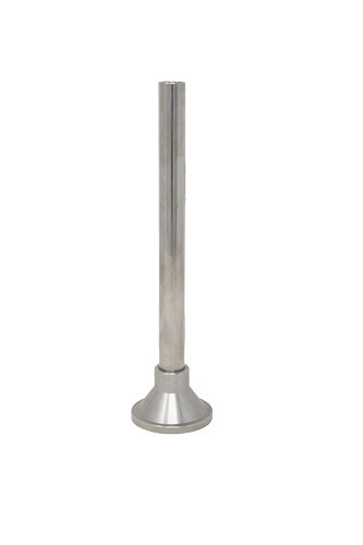 Omcan - 18mm/15mm Stainless Steel Short Spout for Hydraulic Stuffer - 16507