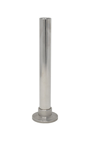 Omcan - 25mm/22mm Stainless Steel Short Spout for Hydraulic Stuffer - 16509