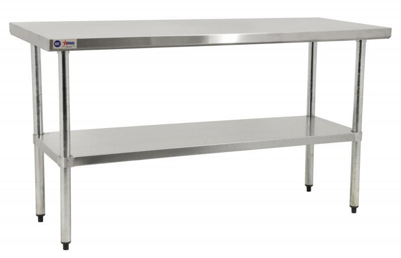 Omcan - Elite Series 30" x 36" Stainless Steel Work Table - 17585