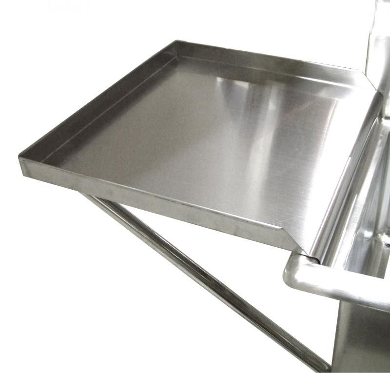 Omcan - 18" x 21" Removable Stainless Steel Knockdown Drainboard for 18" x 21" Tub Sink - 23326