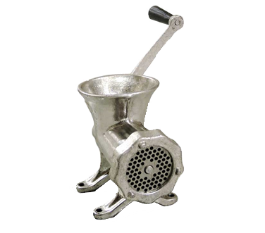 Omcan - #12 Cast Iron Manual Hand Grinder - 23541