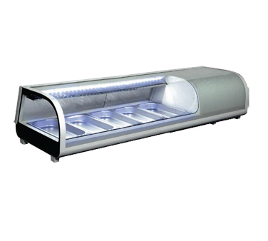 Omcan - 53" Sushi Showcase With 52 L Capacity - 39997