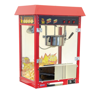 Omcan - 8-Oz Popcorn Machine - 40385