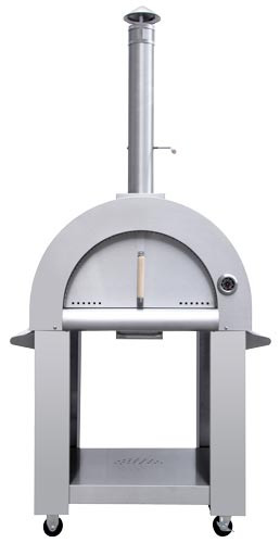 Omcan - Stainless Steel Wood Burning Pizza Oven - 43113