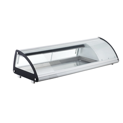 Omcan - 45" Sushi Showcase With Curved Glass With 42 L Capacity - 43223