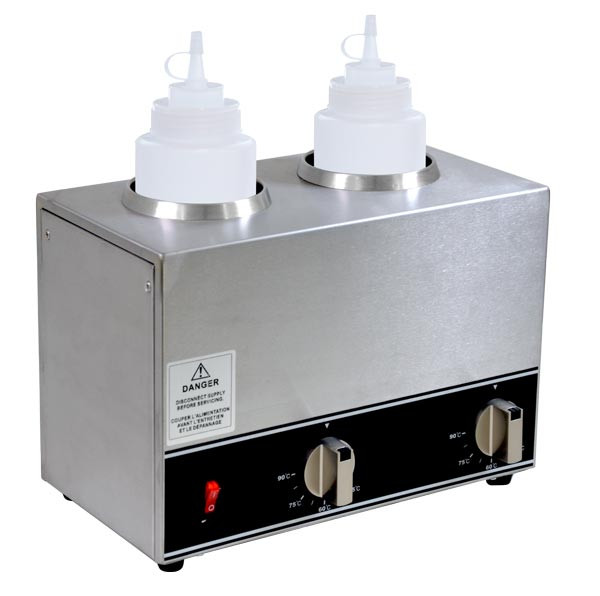 Omcan - Double Bottle Sauce Warmer - 44178