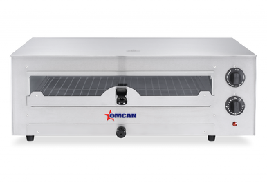 Omcan - 24" Single Chamber Countertop Electric Pizza Oven - 44309 Omcan - 24" Single Chamber Countertop Electric Pizza Oven - 44309 - Image 2