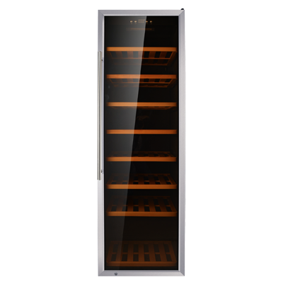 Omcan - Single Zone Wine Cooler With 192 Bottle Capacity And Stainless Steel Door - 45259