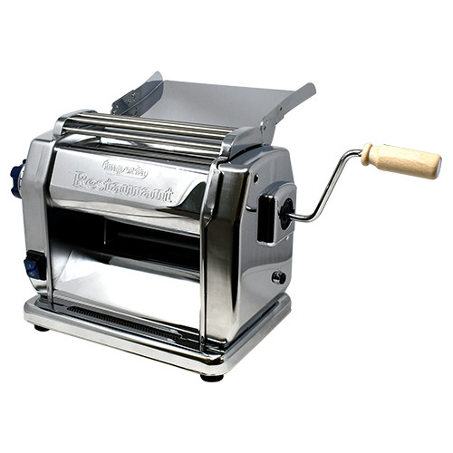 Omcan - 8.66" Stainless Steel Electric Pasta Sheeter - 46292