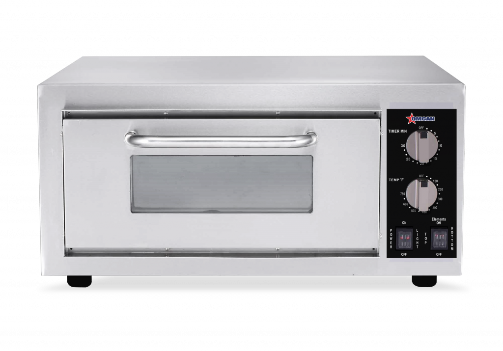 Omcan - 25" Single Chamber Countertop Electric Pizza Oven - 47150