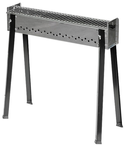 Omcan - Spiedini/Speducci 21.3" x 5.5" Charcoal Kebab Grill