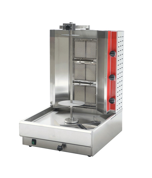 Omcan - Gas Gyro/Doner Machine w/ 3 Burners - 47496