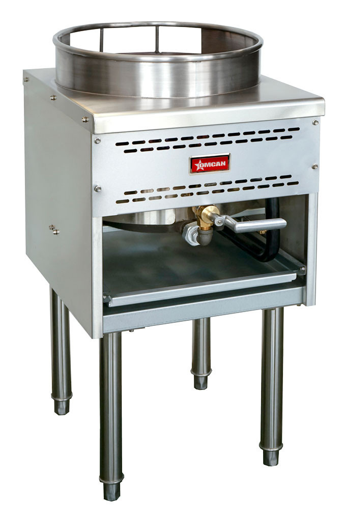 Omcan - Liquid Propane Wok Range w/ 16" Ring - 47687