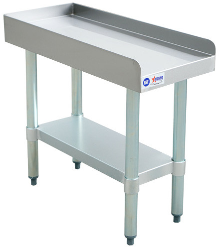 Omcan - 30" x 12" Stainless Steel Equipment Stand w/ Undershelf - 47691