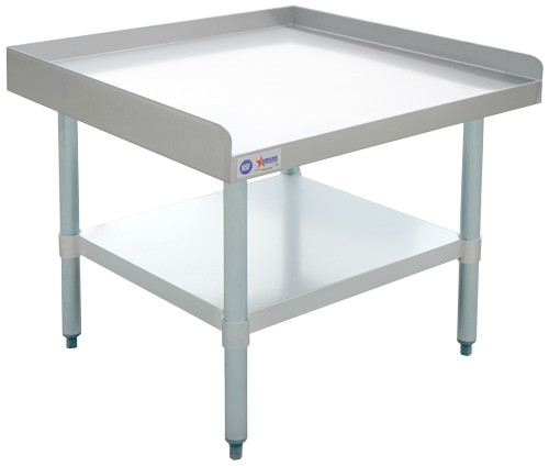Omcan - 30" x 30" Stainless Steel Equipment Stand w/ Undershelf - 47695