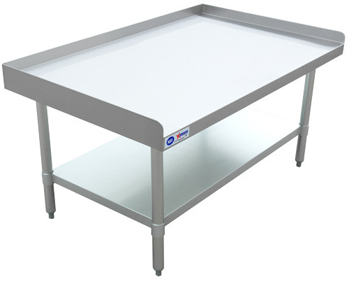 Omcan - 30" x 48" Stainless Steel Equipment Stand w/ Undershelf - 47697