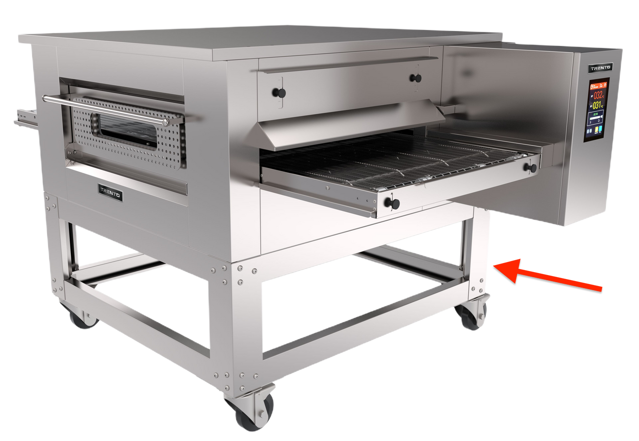 Omcan - Stainless Steel Stand for Single Electric Pizza Oven 46725 - 47702