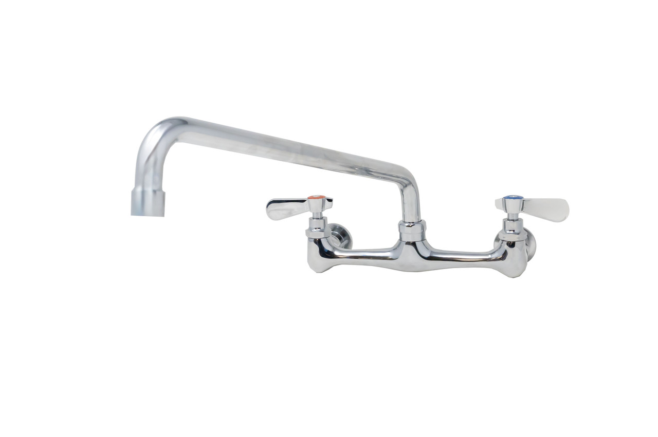 Omcan - Splash Mounted Faucet w/ 16" Swing Spout - 47819