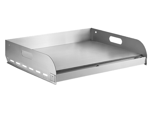 Omcan - 30" Stainless Steel Griddle Plate for BBQ #47352 & 47353 - 47843