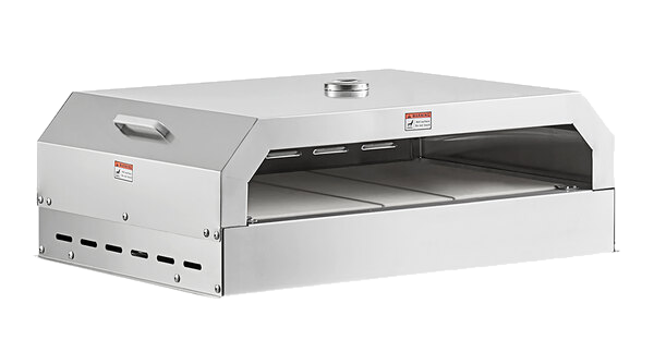 Omcan - 36" Stainless Steel Pizza Oven for Outdoor BBQ Grill #47840 - 47850